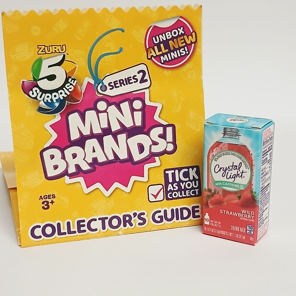 Zuru Mini Brands Series 2 Crystal Light Wild Strawberry